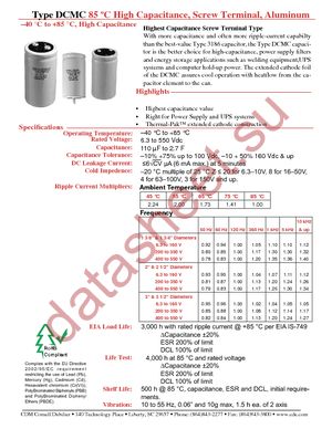 DCM151T450AB2B datasheet  